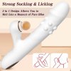 Silicone Vibrator - 3 rotating functions and 7 licking functions